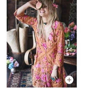 Spell & Gypsy babushka play dress amber babs pink boho